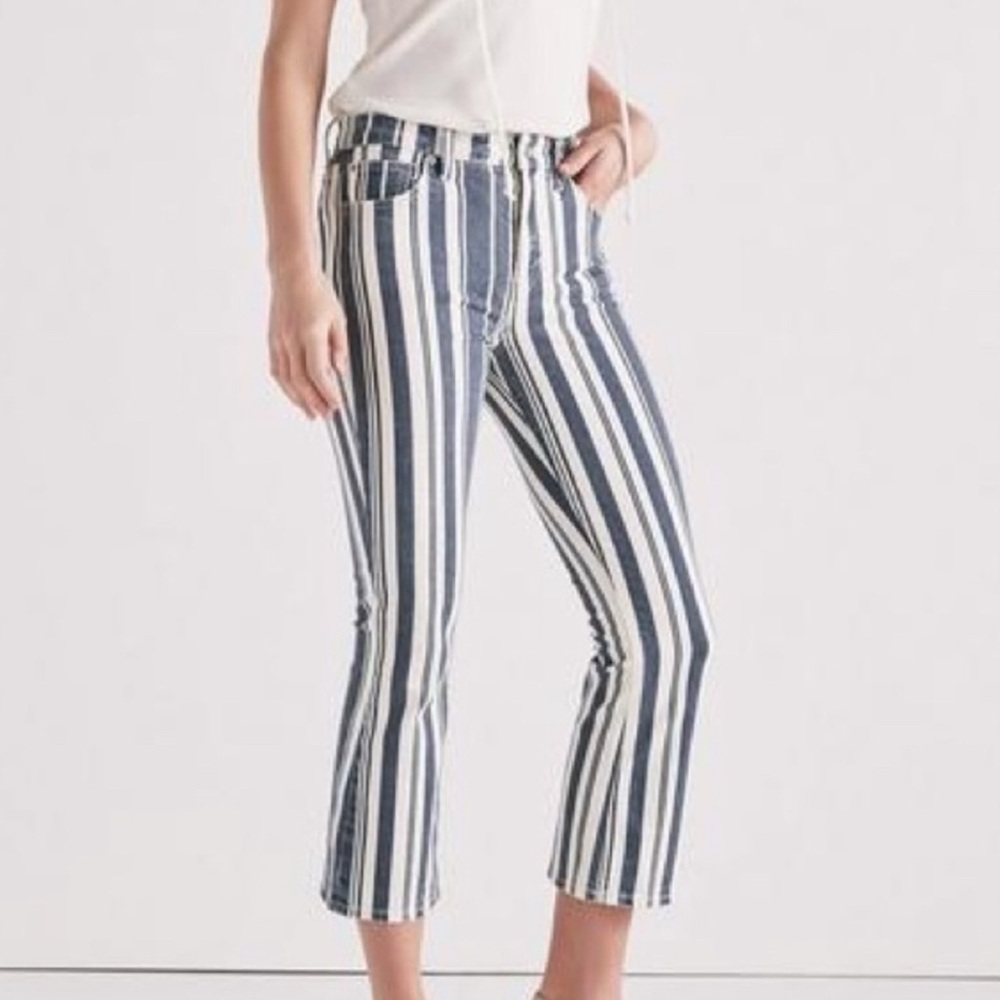 Lucky Brand Striped Bridgette Mini Boot
